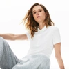 Lacoste Women's L.12.d Slim Fit Stretch Mini Piqué Polo - 36 In White