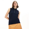 Lacoste L.12.d Slim Fit Sleeveless Polo  - 46 In Blue