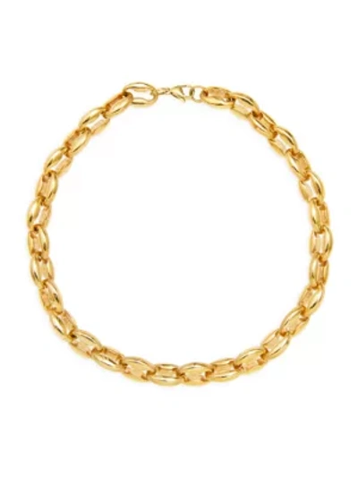 Fallon Toscano Goldplated Chain Choker Necklace