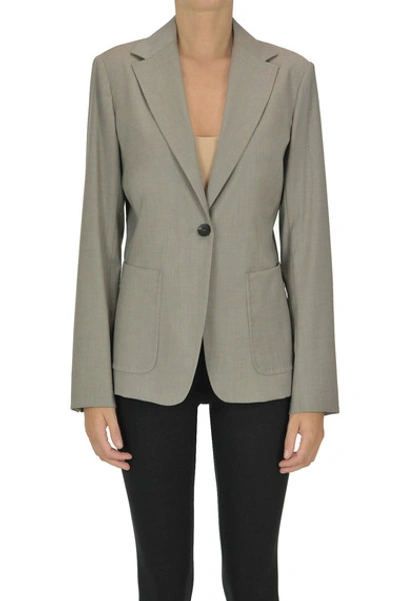 Max Mara Dedalo Blazer In Neutral