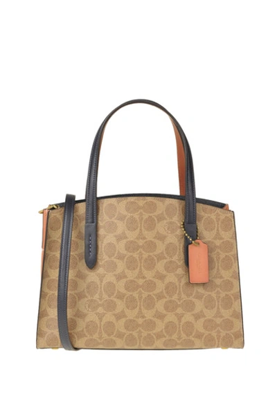 Coach Mini Tote Bag In Animal Print