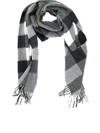 BURBERRY CASHMERE CHECKED SCARF,8018456
