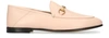Gucci Brixton Collapsible-heel Leather Loafers In Skin Rose