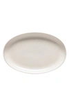 Casafina Pacifica Oval Platter In Vanilla