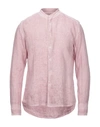 Altea Linen Shirt In Pink