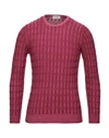 Gran Sasso Sweater In Garnet