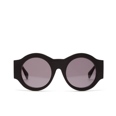 Kuboraum Mask A5 Round Sunglasses In Black