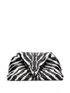 BOTTEGA VENETA ZEBRA PRINT ENVELOPE CLUTCH