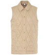 BURBERRY CROPTHORNE QUILTED VEST,P00495276
