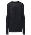 RICK OWENS CRATER WOOL SWEATER,P00497398