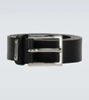 GIVENCHY CLASSIC LEATHER BUCKLE BELT,P00485457