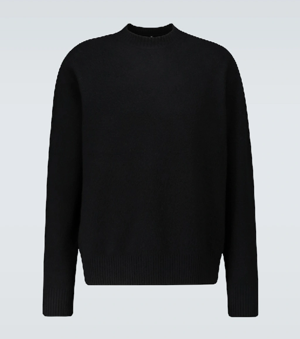 Oamc Whistler Crewneck Sweater In Black | ModeSens