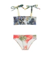 ZIMMERMANN JULIETTE FLORAL BIKINI,P00481046