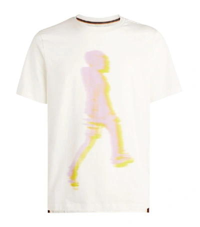 Paul Smith Graphic-print Crew Neck T-shirt In White