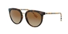 Burberry Eyewear Oversized Round Frame Sunglasses In Grey Gradient