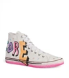 VETEMENTS HARDCORE HAPPINESS HIGH-TOP trainers,15555670