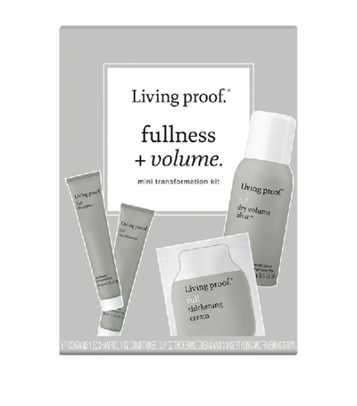 Living Proof Fullness + Volume Mini Transformation Kit In White