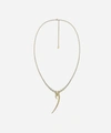Shaun Leane Drop Hook Yellow Gold-plated Vermeil Sterling Silver Necklace In Gold-plated Vermeil Silver