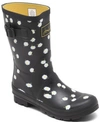 JOULES JOULES WOMEN'S MOLLY MID HEIGHT RAIN BOOTS FROM FINISH LINE