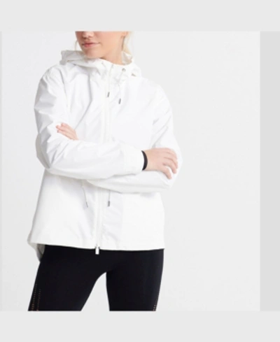 Superdry Women's Studio Parka Jacket In White