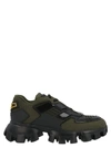 Prada Cloudbust Thunder Sneakers In Green
