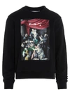 OFF-WHITE OFF-WHITE CARAVAGGIO PAINTING SWEATSHIRT,11426350