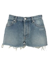 OFF-WHITE OFF WHITE DENIM SHORTS,11425371