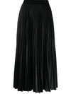 VALENTINO PLEATED MIDI SKIRT