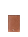 MULBERRY PEBBLED LEATHER WALLET