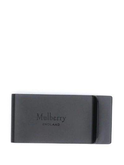 Mulberry Laser Cut Money Clip In Black