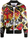 VERSACE JEANS COUTURE PAISLEY FANTASY TRACK JACKET