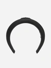 Prada Women's Cerchietto Wide Padded Satin Headband