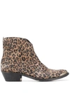 GOLDEN GOOSE YOUNG LEOPARD-PRINT ANKLE BOOTS