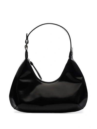 By Far Small Amber Shoulder Bag In Black