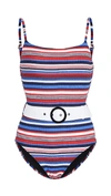 SOLID & STRIPED THE NINA BELTED ONE PIECE
