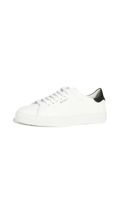 Axel Arigato White And Black Clean 90 Leather Trainers