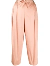 ALTEA CROPPED STRAIGHT-LEG TROUSERS