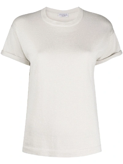 BRUNELLO CUCINELLI CREW NECK T-SHIRT
