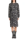 Isabel Marant Étoile Eulie Midi Dress In Black