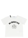 DOLCE & GABBANA DG HERITAGE T-SHIRT,L1JT6SG7VGVW0111