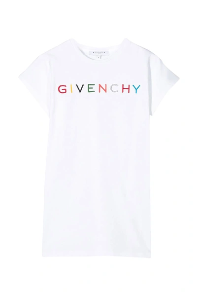 Givenchy Kids Model Dress T-shirt In White