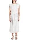 ULLA JOHNSON ALESSA PLEATED DRESS,11400388