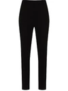 Rick Owens Black Austin Tapered Trousers In Black