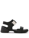 UMA RAQUEL DAVIDOWICZ LEATHER VENETO SANDALS