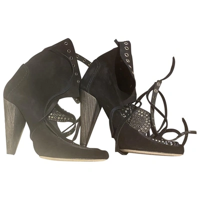 Pre-owned Isabel Marant Ankle Boots In Black