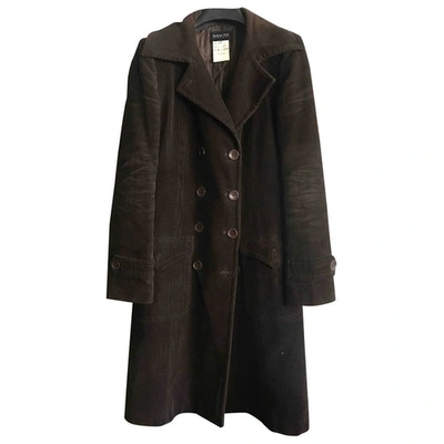 Pre-owned Patrizia Pepe Coat In Brown