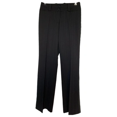 Pre-owned Dolce & Gabbana Large Pants In Black