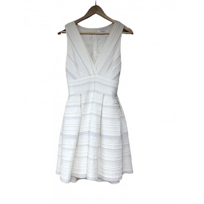 Pre-owned Reiss Ecru Dress