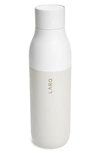 Larq 25 Ounce Self Cleaning Water Bottle In Granite White