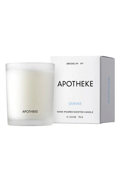 Apotheke Votive Candle In Canvas